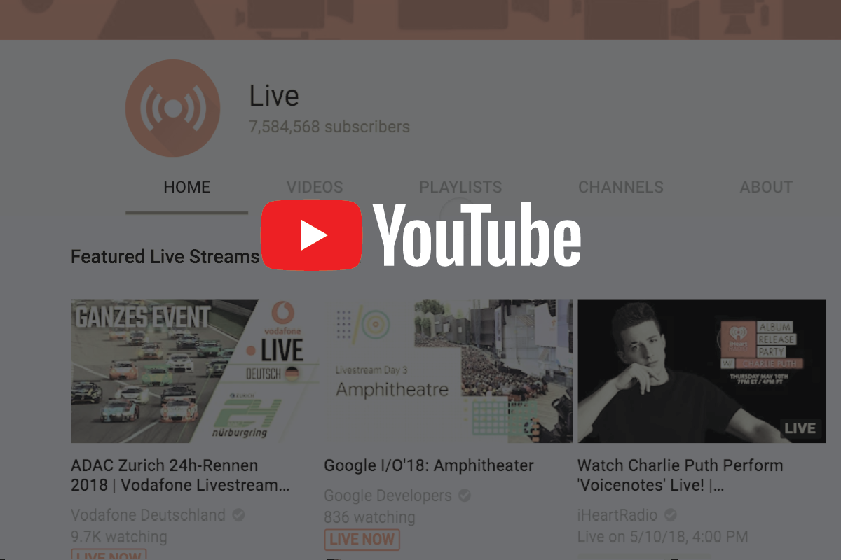 How To Stream To YouTube Live